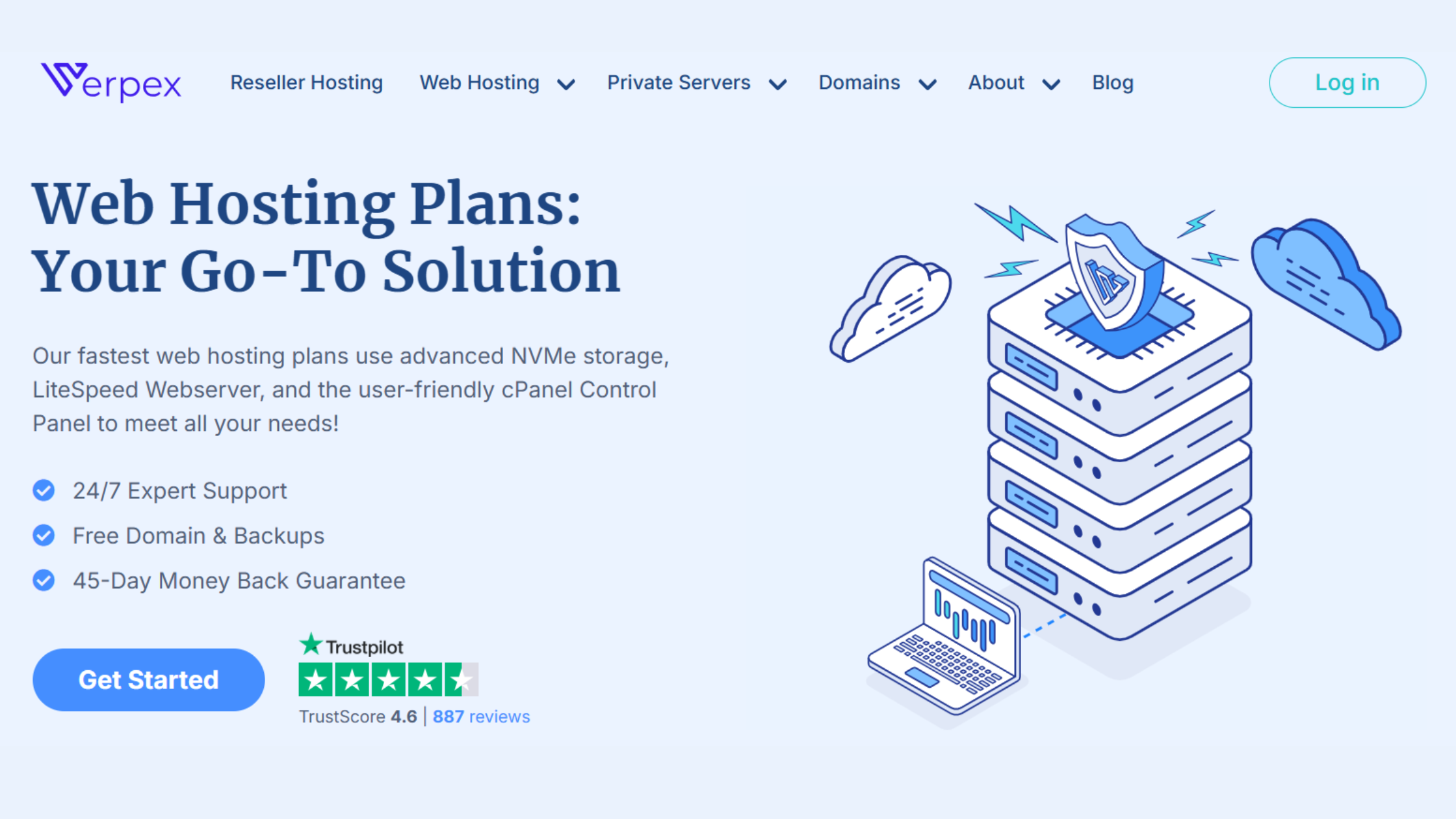 hostadviceninja image Verpex